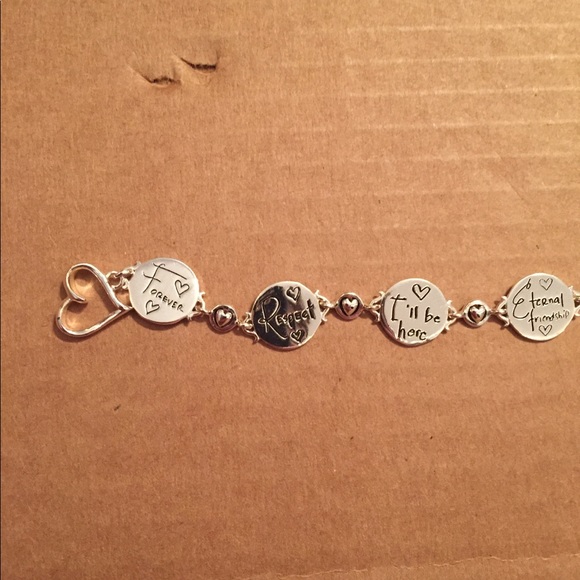 Sterling Silver Best Friend Bracelet - Picture 3 of 5